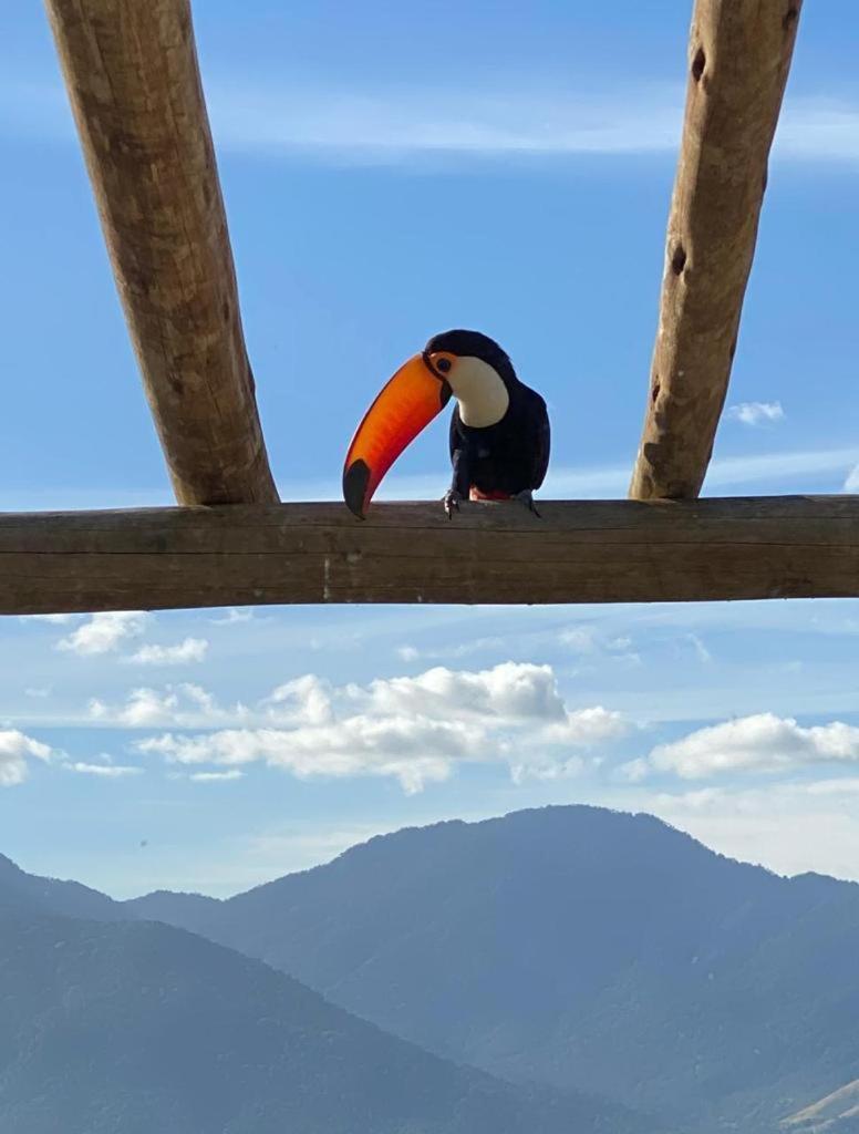 Casa De Praia Com Vista Para O Mar Sao Sebastiao  Bagian luar foto
