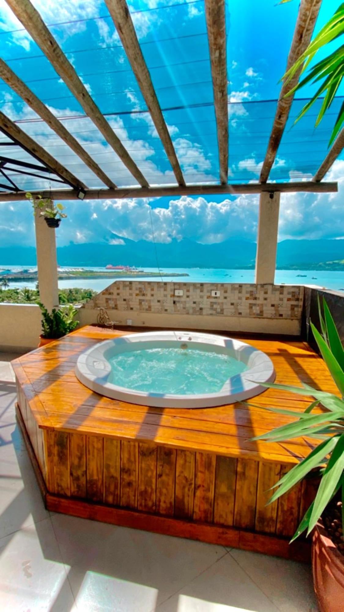 Casa De Praia Com Vista Para O Mar Sao Sebastiao  Bagian luar foto
